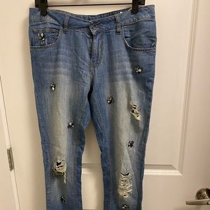 Zara mid rise jeans